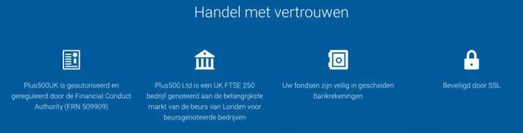 plus500 scam of is mijn geld veilig Redenen waarom Plus500 betrouwbaar is