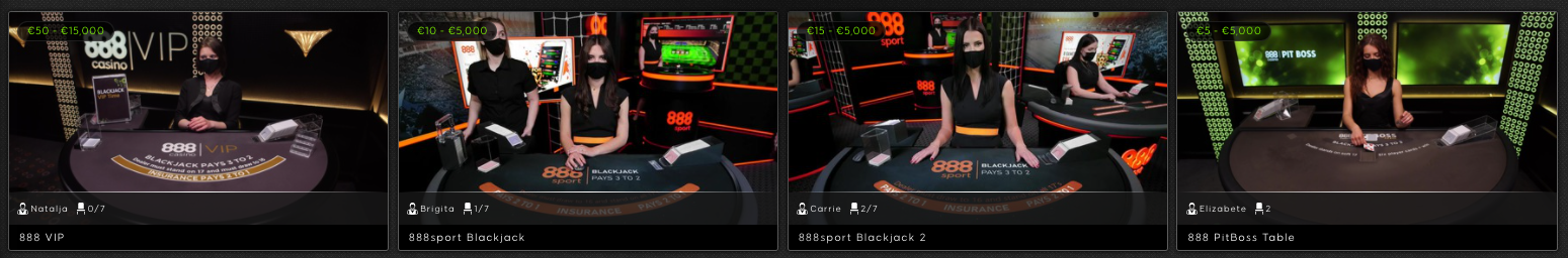 blackjack 888casino