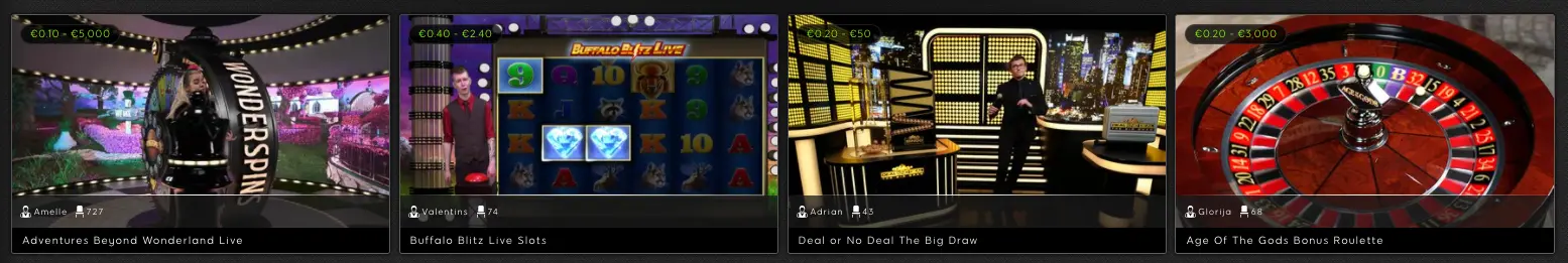 Gameshows 888casino