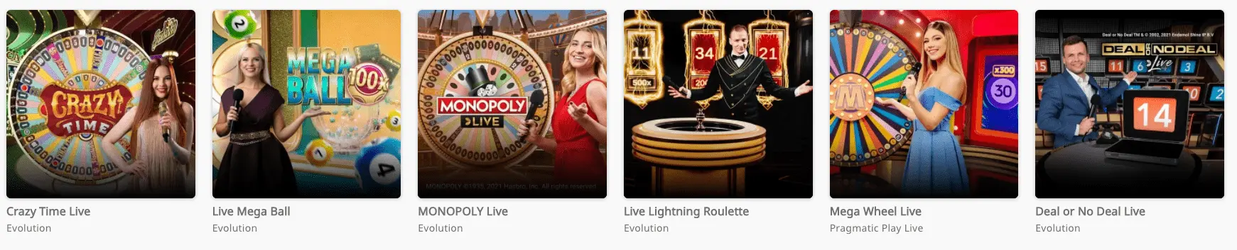 Royal Panda live game shows Game shows Royal Panda