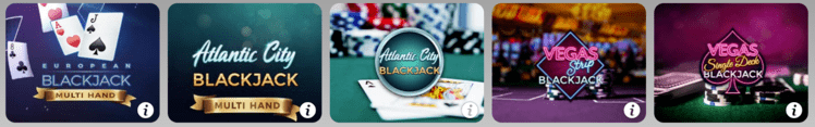 Betway Blackjack slide